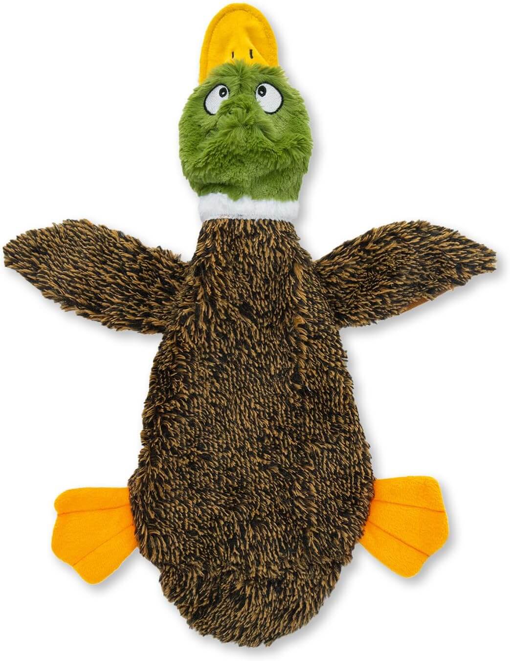 Stuffless Squeaky Dog Chew Toy – Wild Duck Design for Dogs