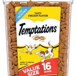 Crunchy Cat Treats – Tasty Chicken Flavor for Cats